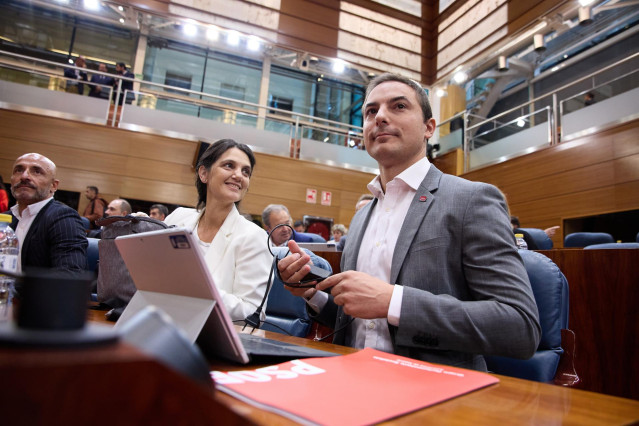 El secretario general del PSOE-M, Juan Lobato