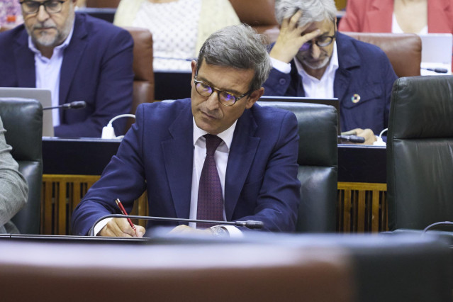 El consejero de Políticas para la Industria y la Energía de la Junta de Andalucía, Jorge Paradela. Archivo.