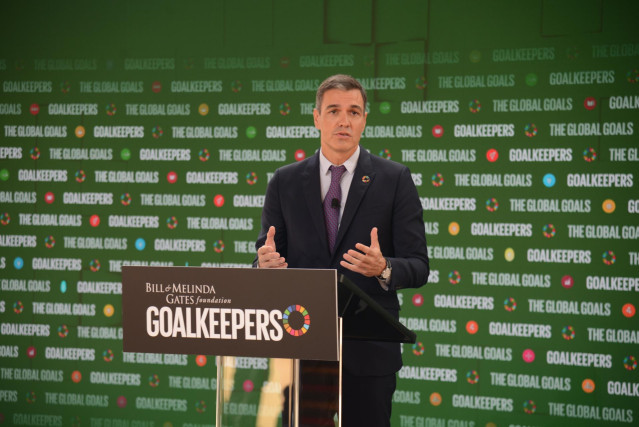 El presidente del Gobierno, Pedro Sánchez