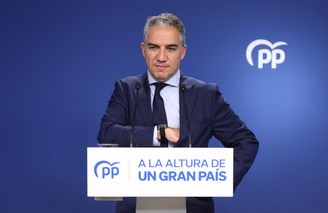 El coordinador General del PP, Elías Bendodo