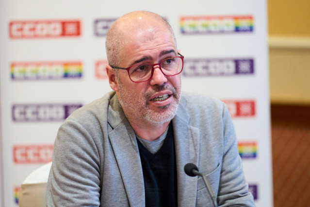 El secretario general de CCOO, Unai Sordo
