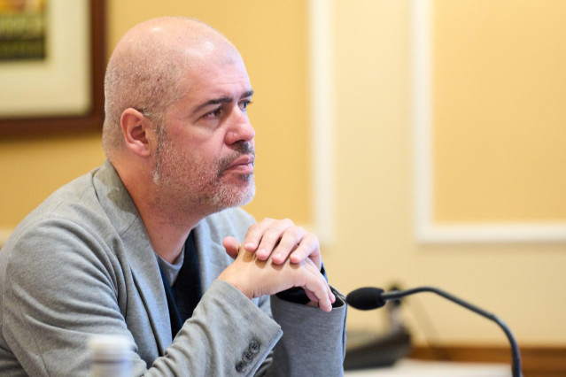 El secretario general de CCOO, Unai Sordo, en Santander