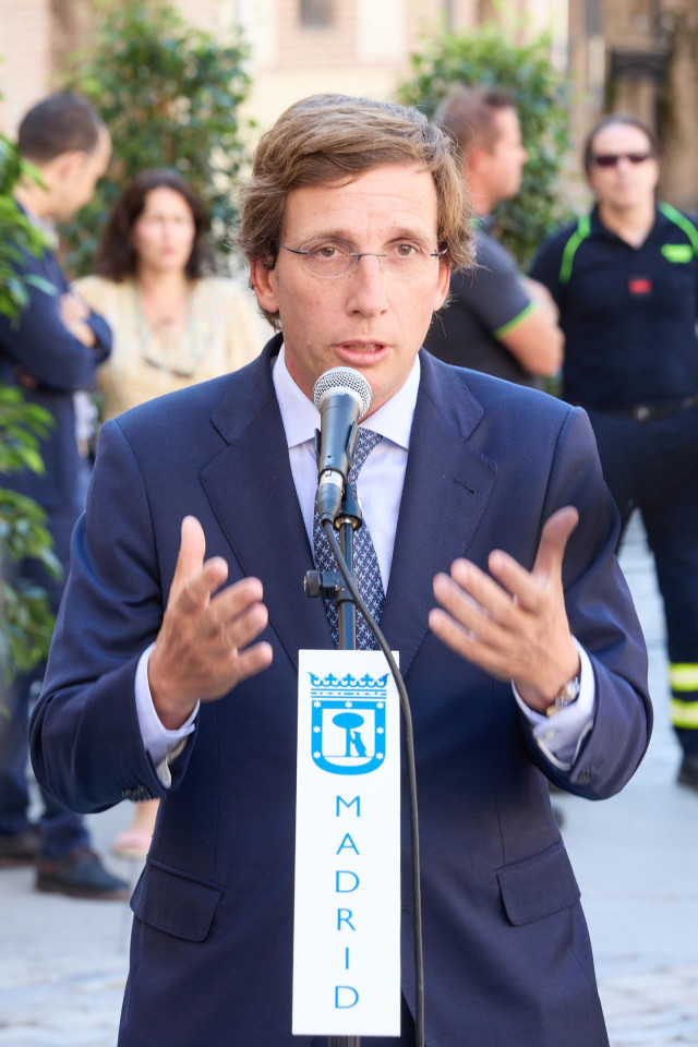 El alcalde de Madrid, José Luis Martínez-Almeida.