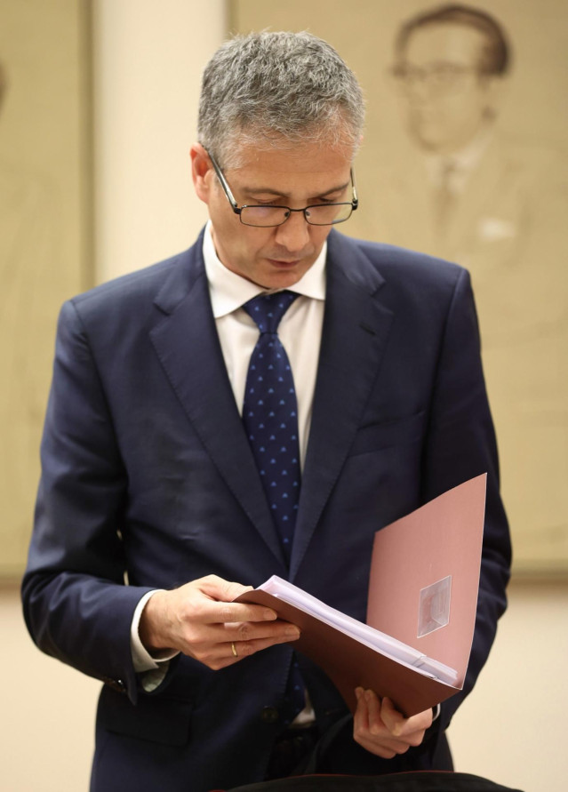 Archivo - El gobernador del Banco de España, Pablo Hernández de Cos