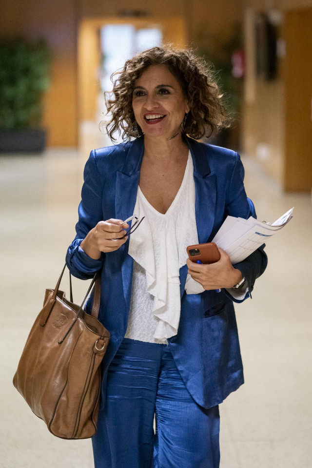 La ministra de Hacienda, María Jesús Montero