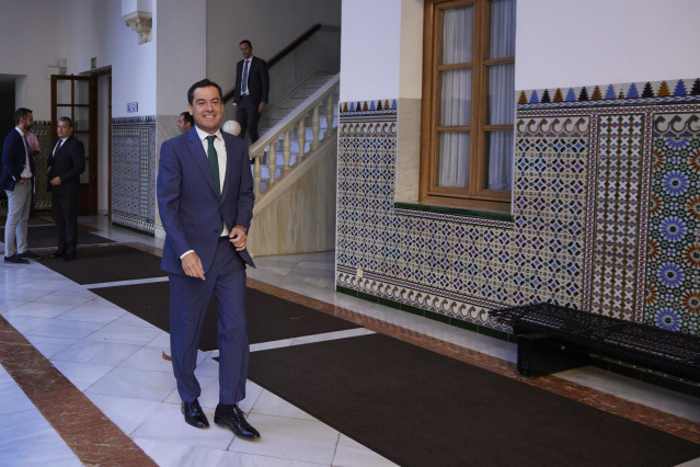 El presidente de la Junta de Andalucía, Juanma Moreno, en una fotografía de archivo