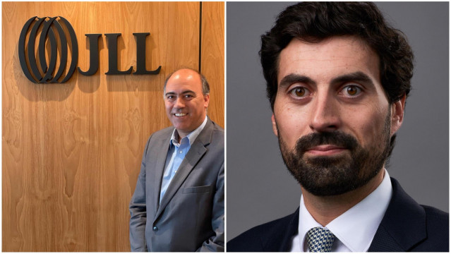 Archivo - El nuevo copresidente mundial de banca de inversión inmobiliaria de JLL, Wenceslao Bunge, y el nuevo responsable de fusiones y adquisiciones y asesoramiento corporativo para la región EMEA de la firma, Jaime Riera.