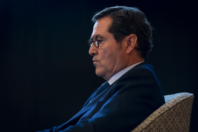 El presidente de la Confederación Española de Organizaciones Empresariales (CEOE), Antonio Garamendi