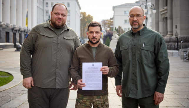 EuropaPress 4715347 presidente ucrania volodimir zelenski anuncia pedira ingreso otan