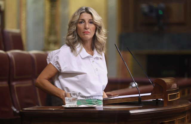 Archivo - La vicepresidenta segunda y ministra de Trabajo y Economía Social, Yolanda Díaz