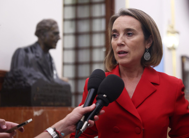 La portavoz del PP en el Congreso, Cuca Gamarra.