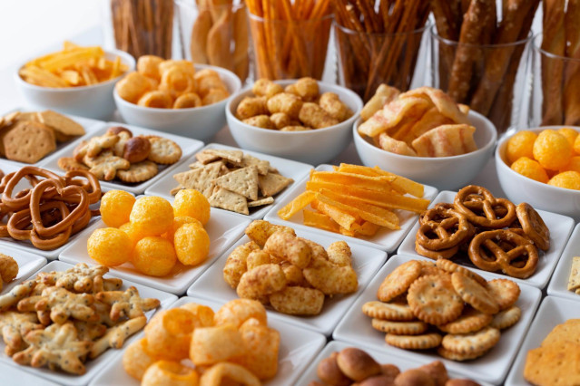 Archivo - Aperitivos y snacks