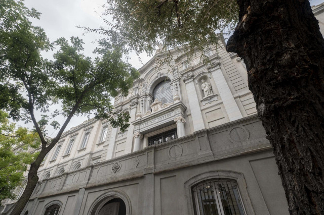 Fachada del Tribunal Supremo en Madrid.