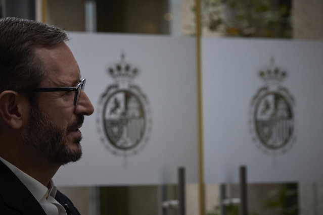 El portavoz del Grupo Parlamentario Popular en el Senado de España, Javier Maroto, durante una entrevista para Europa Press, a 31 de octubre de 2022, en Madrid (España). Maroto es licenciado en Ciencias Económicas y Empresariales. Fue diputado por Álava e