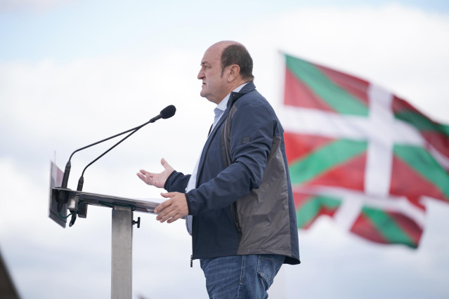 Archivo - El presidente de Euskadi Buru Batzarra (EBB), Andoni Ortuzar