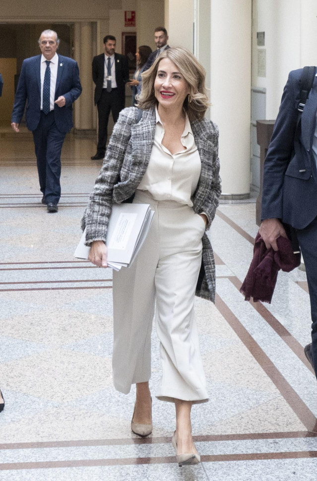 La ministra de Transportes, Movilidad y Agenda Urbana, Raquel Sánchez