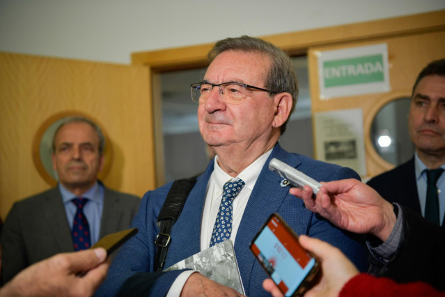 El secretario de Estado de Memoria Democrática, Fernando Martínez, en la inauguración del I Congreso de Memoria Democrática de C-LM en Ciudad Real.