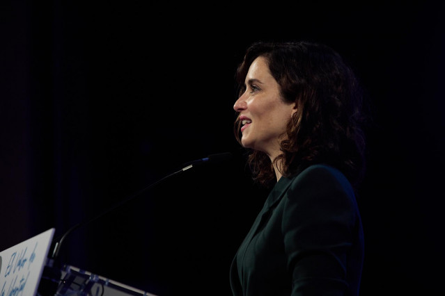 La presidenta de la Comunidad de Madrid y del PP de Madrid, Isabel Díaz Ayuso