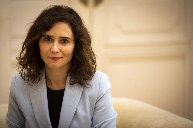 La presidenta de la Comunidad de Madrid, Isabel Díaz Ayuso.