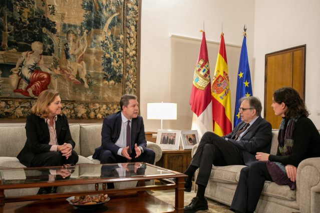 Page se reúne con Subirats en el Palacio de Fuensalida