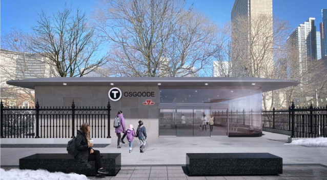 Archivo - Línea de metro en Toronto, Canadá