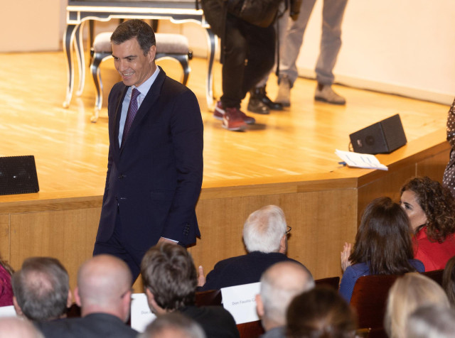 El presidente del Gobierno, Pedro Sánchez