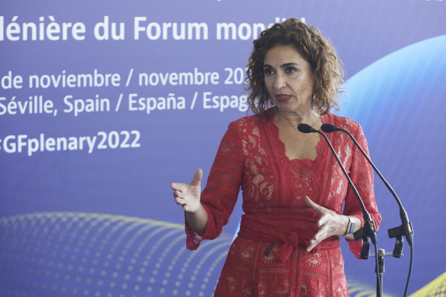 La ministra de Hacienda y Función Pública, María Jesús Montero. Archivo.