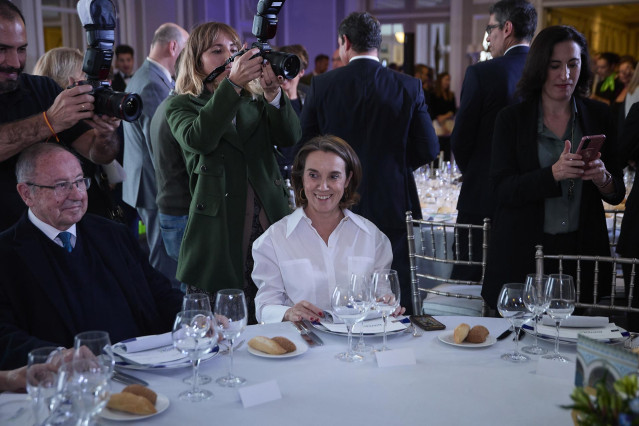 La portavoz del PP en el congreso, Cuca Gamarra, en los Premios Merca2, en el hotel Rosewood Villa Magna, a 10 de noviembre de 2022, en Madrid (España). El objetivo de este premio es el de reconocer a las empresas, directivos y personalidades que hayan de