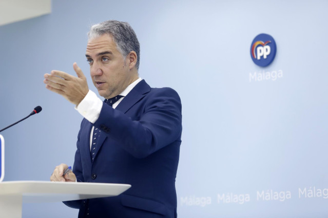El coordinador general del PP, Elías Bendodo.