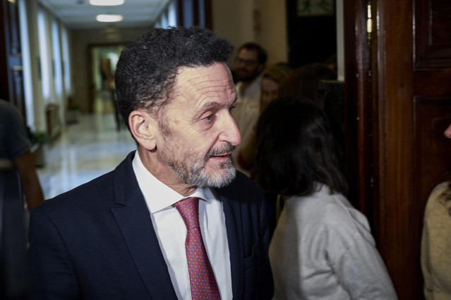 El portavoz adjunto de Ciudadanos en el Congreso, Edmundo Bal en el Congreso de los Diputados, en Madrid (España).