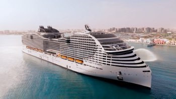 MSC Cruceros apuesta por el turismo en la región del Golfo e inaugura en Doha su barco más avanzado medioambientalmente