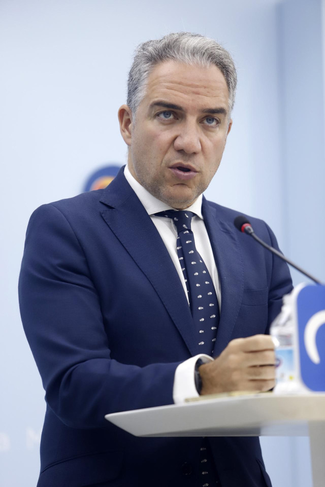 El coordinador general del PP, Elías Bendodo, en una imagen de archivo.