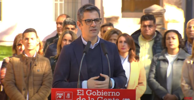 Bolaños, durante su intervención.