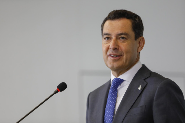 El presidente de la Junta de Andalucía, Juanma Moreno, archivo