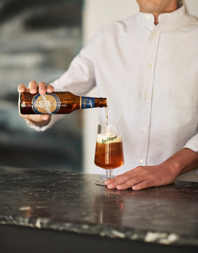 San Miguel 0,0 Tostada