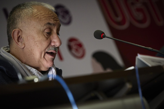 El secretario general de UGT, Pepe Álvarez