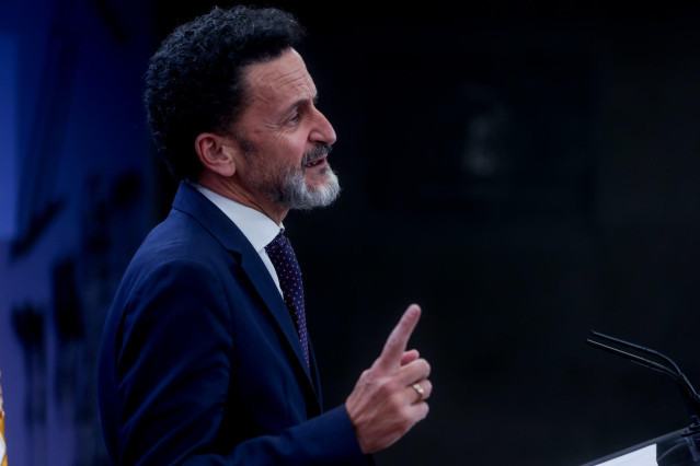 Archivo - El portavoz adjunto de Ciudadanos en el Congreso, Edmundo Bal, en una rueda de prensa