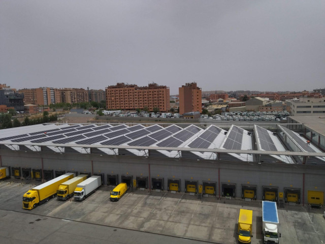 Instalación fotovoltaica de Correos