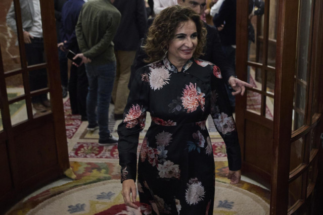 La ministra de Hacienda, María Jesús Montero
