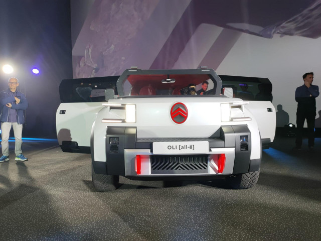 Presentación del Citroën Oli en Madrid.