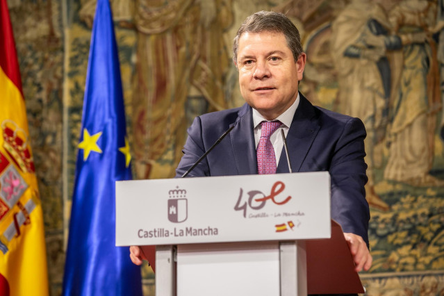 El presidente de Castilla-La Mancha, Emiliano García-Page