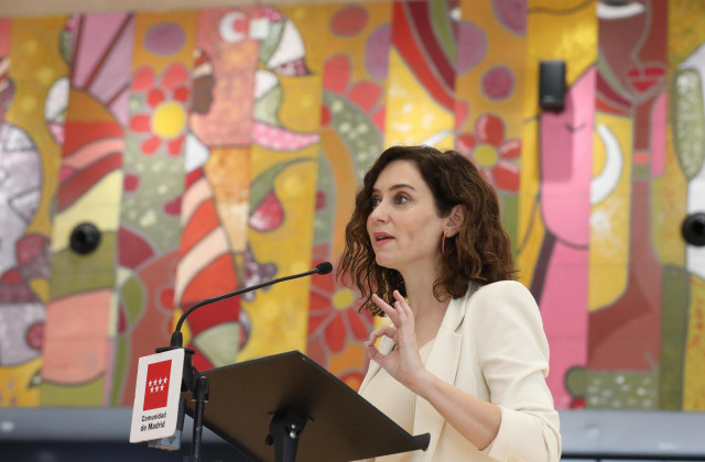 La presidenta de la Comunidad de Madrid, Isabel Díaz Ayuso.
