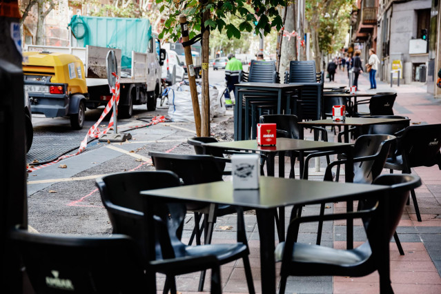 Terraza de un bar