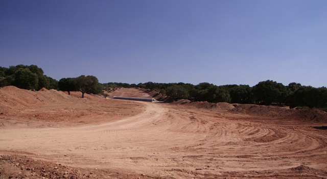 Archivo - Apertura de pista para la mina de Retortillo (Salamanca). Mina uranio. Declaración de Impacto Ambiental