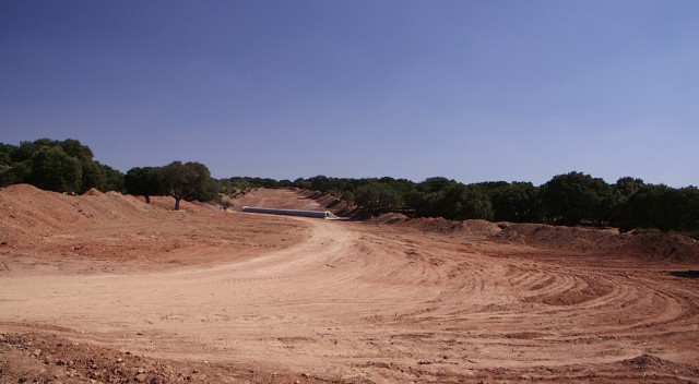 Archivo - Apertura de pista para la mina de Retortillo (Salamanca). Mina uranio. Declaración de Impacto Ambiental