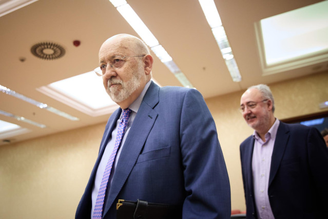 El presidente del Centro de Investigaciones Sociológicas (CIS), José Félix Tezanos, a su llegada a la Comisión de Presupuestos, en el Congreso de los Diputados, a 19 de octubre de 2022, en Madrid (España).¡