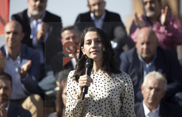 La presidenta de Ciudadanos, Inés Arrimadas.