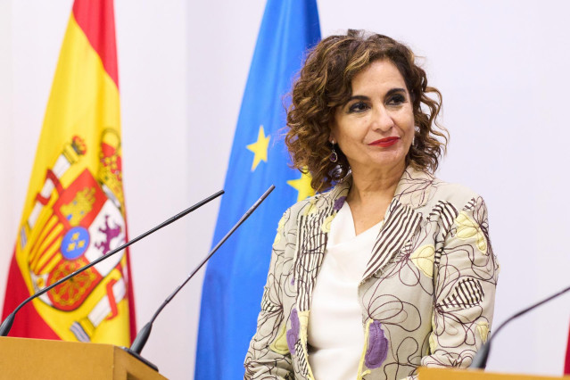 La ministra de Hacienda, María Jesús Montero