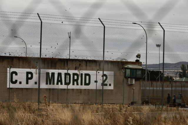 Exterior del centro penitenciario de Alcalá-Meco, en Madrid