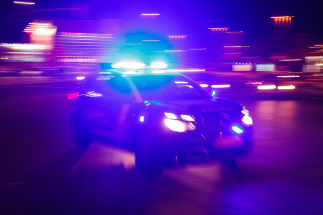 Archivo - Un coche de Policía Nacional en una imagen de archivo